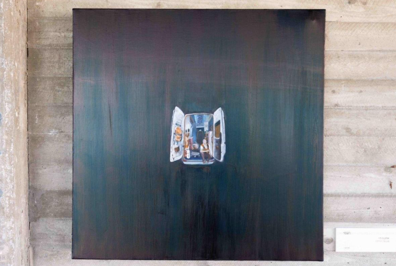 אלקנה לוי | תפילת המעלית מיקום: מעלית חיצונית